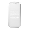 Szkło hartowane X-ONE Full Cover Extra Strong Matowe - do iPhone 15 Pro (full glue) czarny