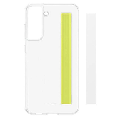 Samsung clear strap cover case for samsung galaxy s21 fe white (ef-xg990cwegww)