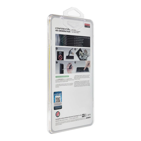 Szkło hartowane X-ONE Extreme Shock Eliminator 4th gen. Privacy - do iPhone 15 Plus