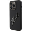 Etui Karl Lagerfeld Silicone Karl Script na iPhone 15 Pro - czarne