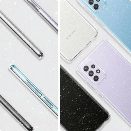 Spigen Liquid Crystal Glitter Sam A725 A72 Clear ACS02326