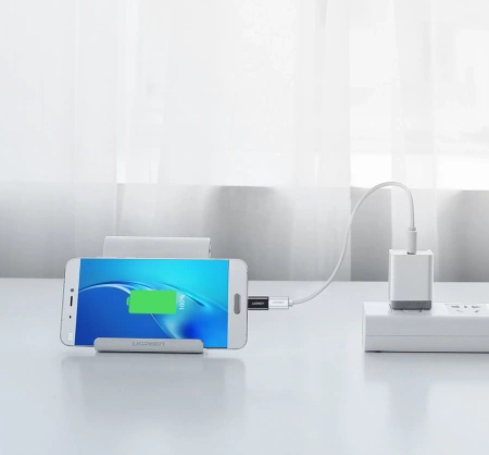 Ugreen adapter przejściówka z micro USB na USB Typ C czarny (30391)