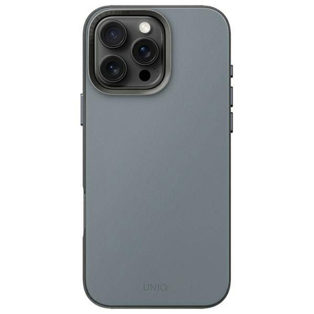 Schutzhülle IPHONE 16 PRO UNIQ Lyden DS Magclick Charging Washed blau & schwarz