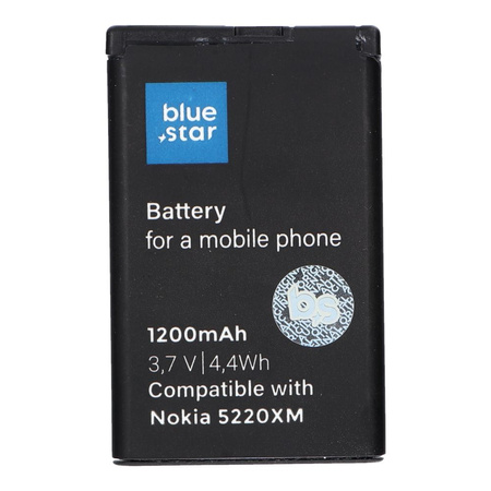 Bateria do Nokia 5220 XM/5630 XM/6303/6730/3720/C3/C5-00/C6-01 1200 mAh Li-Ion  Blue Star PREMIUM