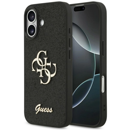 Guess 4G Strap 4G Classic Logo Case for iPhone 17 - Black