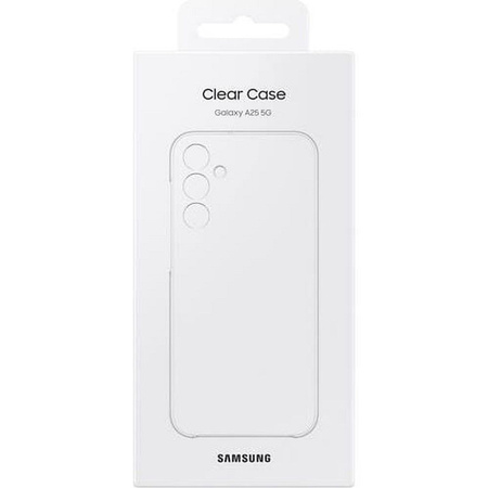 Oryginalny Futerał Clear Case EF-QA256CTEGWW Samsung Galaxy A25 5G transparentny blister