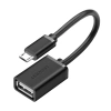 Ugreen kabel adapter przejściówka OTG USB (żeński) - micro USB (męski) 12 cm USB 2.0 480 Mbps czarny (US133 10396)