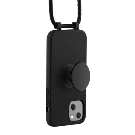 Etui JE PopGrip iPhone 14 / 15 / 13 6.1"czarny/black 30141 AW/SS23 (Just Elegance)