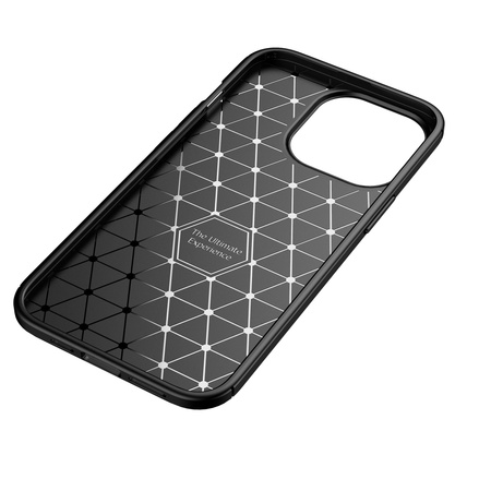 Futerał CARBON PREMIUM do IPHONE 13 Pro Max czarny