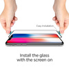 Szkło Hartowane Spigen Glass Fc Iphone X/Xs Black