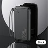 USAMS Powerbank PB56 10000mAh 22.5W2xQC3.0+PD Fast Charge czarny/black 10KCD15101 (US-CD151)