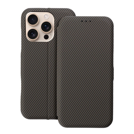 Kabura FOLIO Side Magnet do IPHONE 16 brązowy