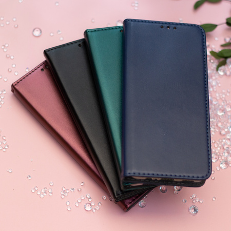 Etui Smart Magnetic do Realme 14 5G / 14T 5G burgundowe