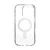 Speck Presidio Perfect-Clear ClickLock & MagSafe - Etui iPhone 16 Pro (Clear / Chrome Finish / Serene Silver)