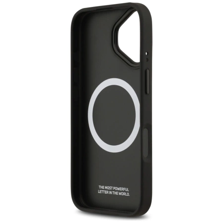 Etui BMW M Tricolor Metal Logo MagSafe do iPhone 17 - szare