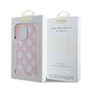 Guess GUHMP16LPGPYSP iPhone 16 Pro 6.3" różowy/pink hardcase Peony Script Logo MagSafe