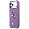 Guess Fixed Glitter Big 4G case for iPhone 17 Pro Max - purple