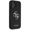 Etui IPHONE 16 Guess Grained Big 4G Logo Small Classic Logo czarne