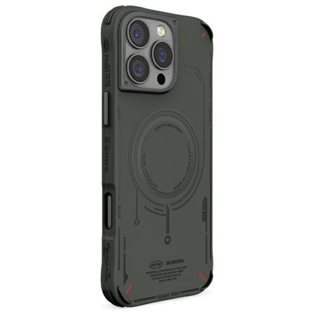 Skinarma etui Mecha iPhone 16 Pro Max 6.9" Magnetic Charging oliwkowy/olive