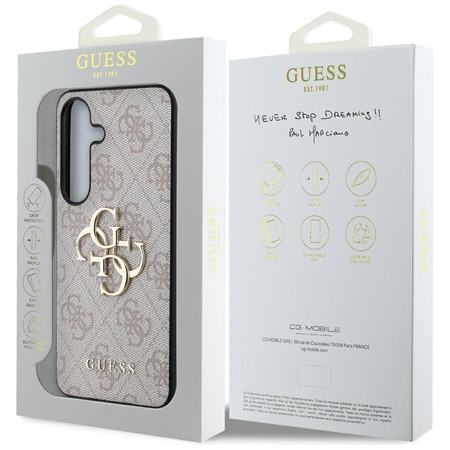 GUESS SAMSUNG S25 GUHCS25S4GMGPI BIG LOGO PINK