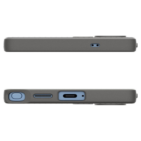Schutzhülle SAMSUNG GALAXY S25 ULTRA Spigen Liquid Air Marble Grey