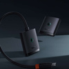 Adapter HDMI 2w1 4K 60Hz dwukierunkowy Baseus AirJoy - czarny