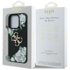 Guess Grained Roses Big 4G logo case for iPhone 16 Pro Max - black