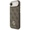 Guess 4G Strass Logo MagSafe Case for iPhone Air - Brown