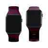 3MK Silicone Watch Strap ciemnofioletowy /mulberry dla Apple Watch 42/44/45/49mm