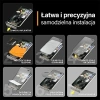 PanzerGlass Matrix Ultra-Wide-Fit hybrid glass for iPhone 15 Plus with positioner