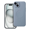 Futerał Silicone Mag Cover kompatybilny z MagSafe do IPHONE 15 PLUS jasny niebieski