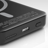 Powerbank bezprzewodowy Dudao K14S USB-C / MagSafe 20W 5000mAh - czarny