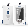Dux Ducis Grit case for Samsung Galaxy S23+ elegant cover made of artificial leather MagSafe black