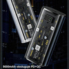 Powerbank 9000mAh PD 20W QC3.0+PD USAMS Dual-Port Fast Charge 10KCD18901 (US-CD189) black
