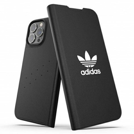 Oryginalne Etui IPHONE 13 PRO MAX Adidas OR Booklet Case BASIC czarne