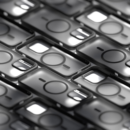 Nakładka Etteri Matt Mag do iPhone 17 Pro czarna