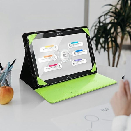 Uniwersalne etui / pokrowiec BLUN na tablet 7" limonka (UNT)