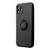 Futerał SILICONE RING do IPHONE 16 Pro Max czarny
