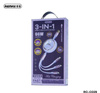 KABEL REMAX LINON SERIES 66W 3IN1 USB-C/MICRO/LIGHTNING RC-C029 WHITE