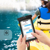 Etui Tech-Protect Universal Waterproof Case UWC9 8.9" pomarańczowo - czarne