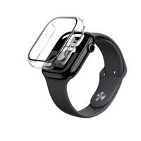 Etui ze szkłem hartowanym AMAZINGTHING Radix Glass do Apple Watch 46mm – przezroczyste