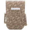 Guess Torebka GUWBHGCFSEW brązowy/brown GCube Stripe
