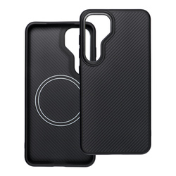 Carbon Elite Mag Cover kompatybilny z MagSafe pasuje do SAMSUNG S25 PLUS czarny