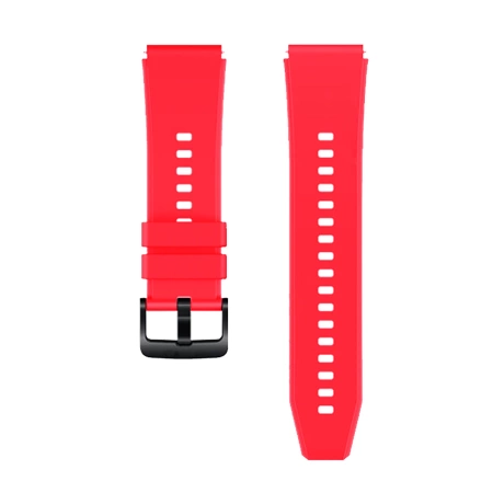 Silikonarmband für Huawei Watch GT 2 / 3 / 4 / 2 Pro / 3 Pro / 4 Pro / GT 2e - Rot
