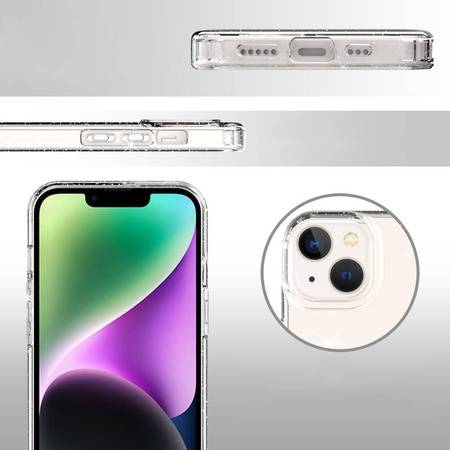 Nakładka Shine do iPhone 16 6,1" transparentna