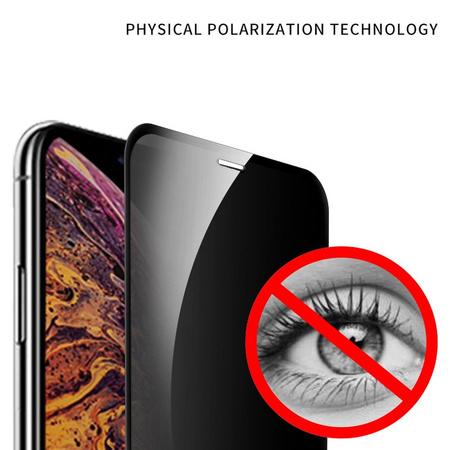 Szkło hartowane X-ONE Full Cover Extra Strong Privacy - do iPhone 15 (full glue) czarny