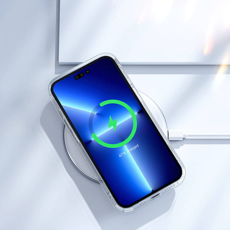 Joyroom 14D Case etui do iPhone 14 Pro wytrzymały pokrowiec obudowa przezroczysty (JR-14D2)