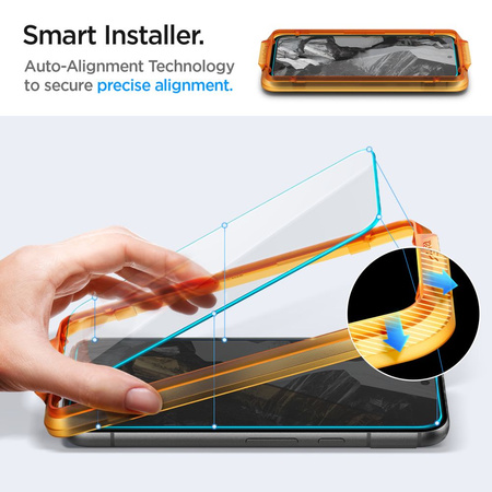 Szkło hartowane Spigen ALM Glas.tR na Google Pixel 8A - 2 szt.