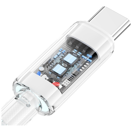 Kabel USAMS Cloud Series US-SJ658 6A     USB-A do USB-C 1,2m czarny