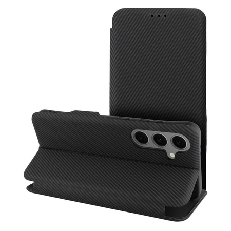 Kabura FOLIO Side Magnet kompatybilny z S-PEN do SAMSUNG S25 ULTRA czarny